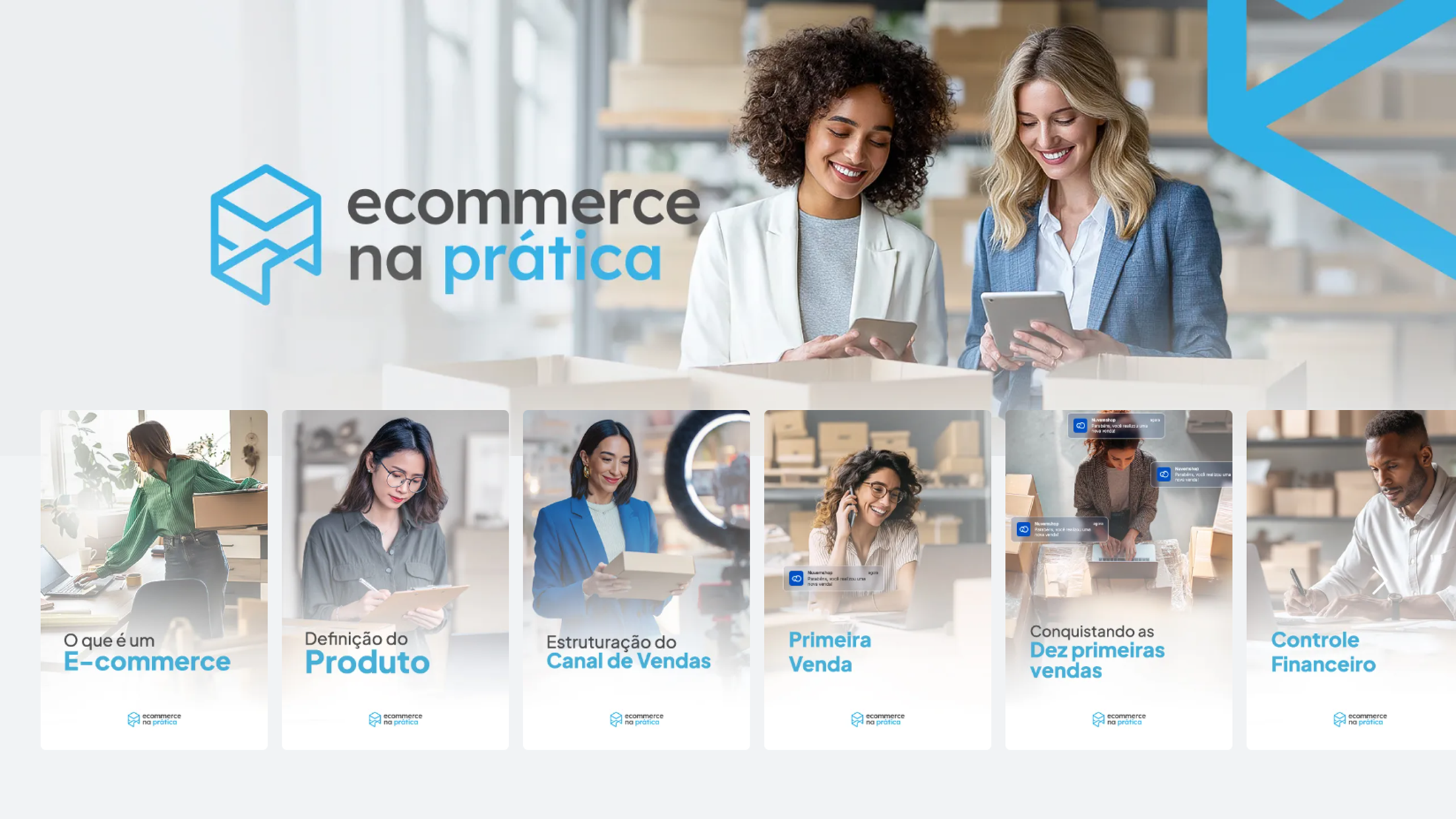 Trilhas estruturadas — Ecommerce na Prática